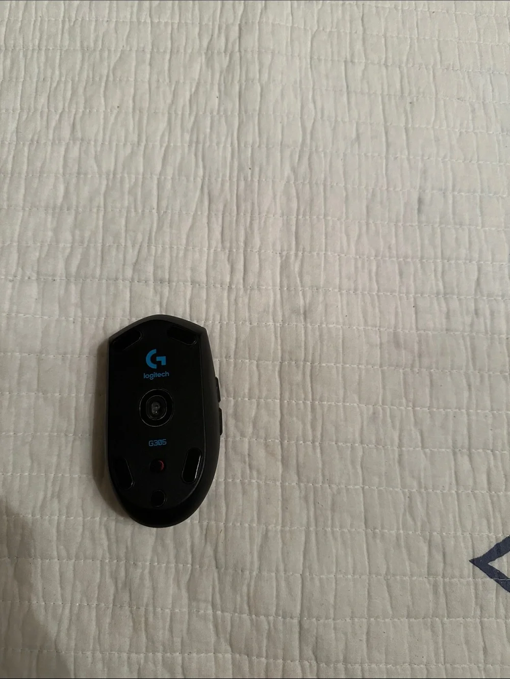 Logitech Black Wireless Mouse with Side Buttons